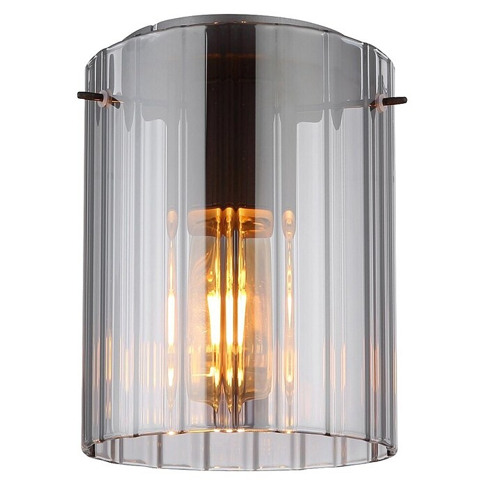 Globo Stropna svjetiljka Tulivar  (40 W, Ø x V: 180 x 230 mm, Tamnosiva, E27) | BAUHAUS