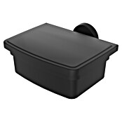 Camargue Paris Black Feuchttücher-Box (L x B x H: 15,3 x 17 x 8 cm, Edelstahl, Schwarz) | BAUHAUS