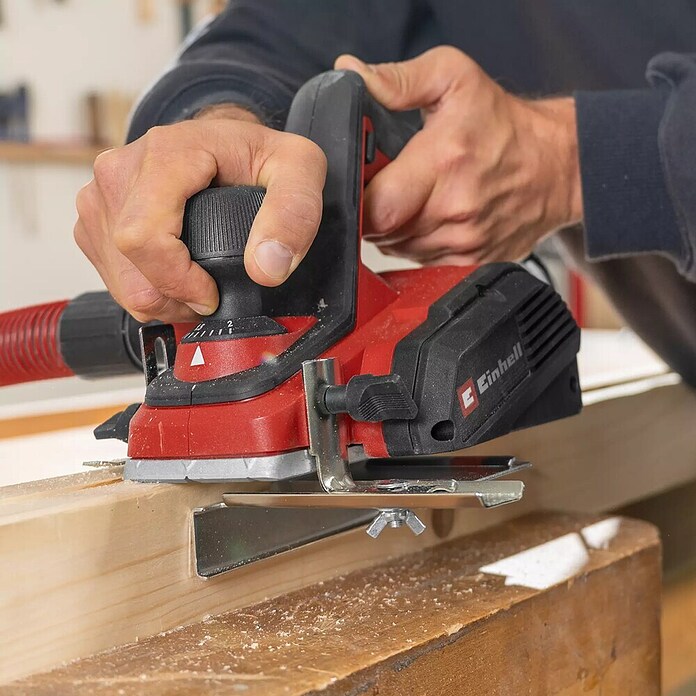 Einhell Cepilladora eléctrica TC-PL 800 (800 W, Profundidad de cepillo: 2 mm, Número de revoluciones de marcha en vacío: 17.000 r.p.m.) | BAUHAUS