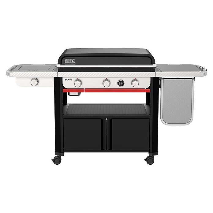 Weber Gasgrill SLATE GPSB76 (Grillfläche (B x T): 76 x 5,6 cm, 10,6 kW, Anzahl Brenner: 3 Stk.) | BAUHAUS