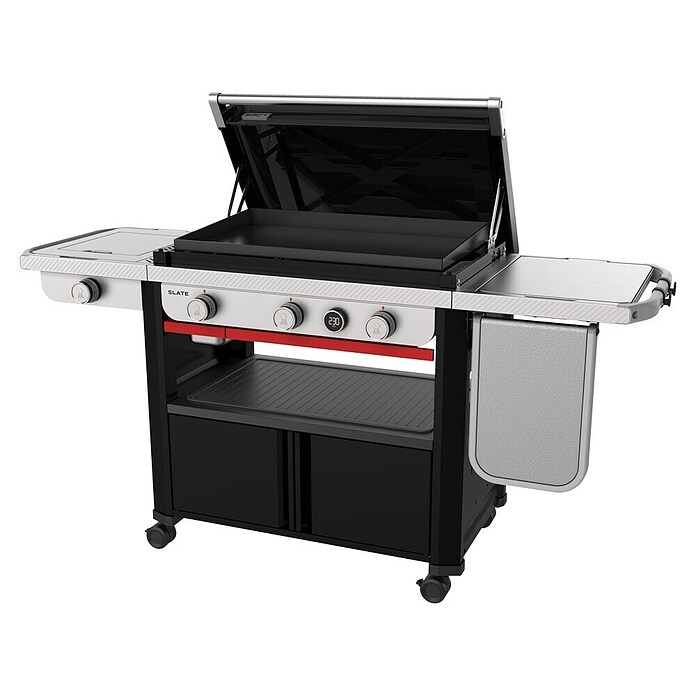 Weber Gasgrill SLATE GPSB76 (Grillfläche (B x T): 76 x 5,6 cm, 10,6 kW, Anzahl Brenner: 3 Stk.) | BAUHAUS