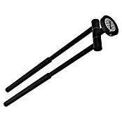 Camargue Paris Black Handtuchstange Paris Black (Breite: 5,8 cm, Schwarz, Matt, Ausziehlänge: 29 cm - 50 cm) | BAUHAUS