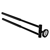 Camargue Paris Black Handtuchstange Paris Black (Breite: 5,8 cm, Schwarz, Matt, Ausziehlänge: 29 cm - 50 cm) | BAUHAUS