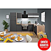 Respekta Cocina esquinera (172 x 280 cm, Gris)