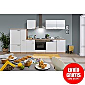 Respekta Cocina modular completa Merle (Ancho: 310 cm, Blanco, Sin electrodomésticos) | BAUHAUS