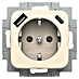 Busch-Jaeger Wandcontactdoos met USB 