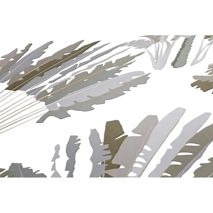 Profhome Vliestapete Vliestapete Palmen grau - braun, 10.050 x 530 mm - Abstraktes Palmenblattmuster in verschiedenen Grün-, Grau- und Weißtönen für einen modernen, dekorativen Look.