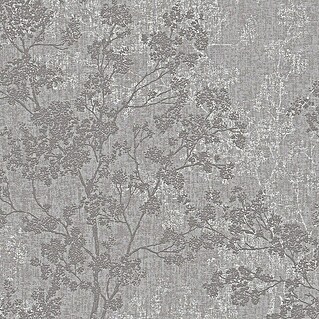 AS Creation New Walls Vliestapete Bäume (Taupe, Floral, 10,05 x 0,53 m)