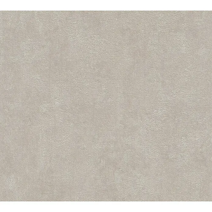 A.S. Création New Walls Vliestapete Beton - Taupe, Betonoptik, 10,05 x 0,53 m - Nahaufnahme einer strukturierten, beigefarbenen Tapete, die eine subtile, elegante Textur für moderne Innenräume bietet.