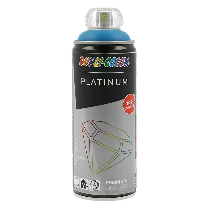 DUPLI-COLOR platinum Laque teintée en spray RAL 5015