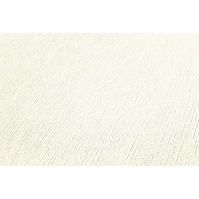 Profhome Vliestapete Vliestapete zum Überstreichen Textiloptik in weiß - 21.000 x 1.060 mm - Helle beige Tapete mit dezenter, unregelmäßiger linearer Struktur.