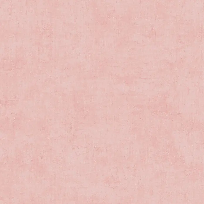Profhome Vliestapete Vliestapete Kindertapete, Used Look, Textiloptik, Uni in rosa - lachs-rot, 10.050 x 530 mm - Strukturierte rosafarbene Oberfläche mit feiner Leinenstruktur.