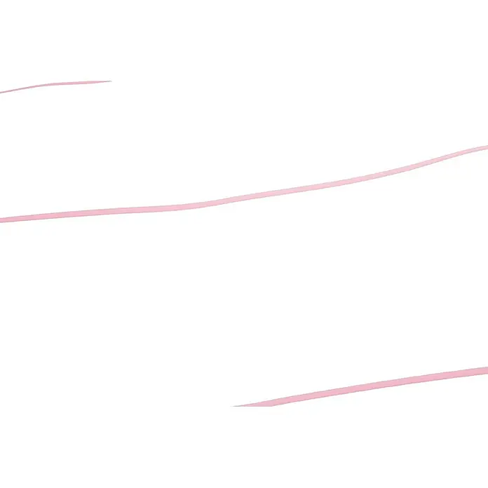 Profhome Vliestapete Vliestapete Kindertapete in rosa - 10.050 x 530 mm - Drei abstrakte, geschwungene rosa Linien.