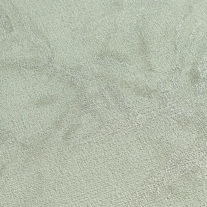 Profhome Vliestapete Heißgeprägte Vliestapete Ton-In-Ton, Floral, Textiloptik in grün - minz-grünsilber, 10.050 x 530 mm - Hell salbeigrüner Untergrund mit subtiler, unebener Textur.