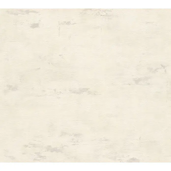 Profhome Vliestapete Vliestapete Steinoptik in creme - grau, Steinoptik, 10.050 x 530 mm - Helle beige, texturierte Oberfläche mit subtilen, verwitterten grauen Variationen.
