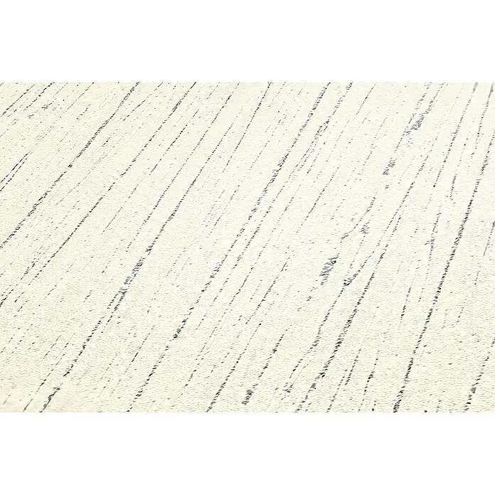 Profhome Vliestapete Vliestapete Uni in weiß - Uni, 10.050 x 530 mm - Strukturierte cremefarbene Oberfläche mit unregelmäßigen dunklen Diagonalstreifen, geeignet für Wanddekoration.