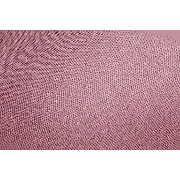 Profhome Vliestapete Vliestapete Uni in rosa - Uni, 10.050 x 530 mm - Rosa Textil mit sichtbarer gewebter, netzartiger Textur.