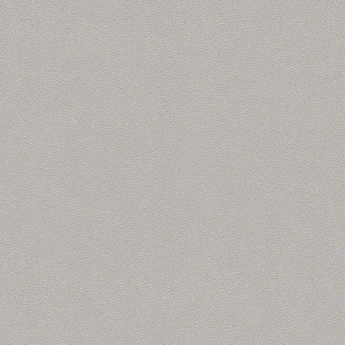 Profhome Vliestapete Vliestapete Uni grau - Uni, 10.050 x 530 mm - Nahtlose hellgraue, feinkörnige Textur.
