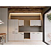 Respekta Merle Küchenleerblock (Breite: 310 cm, Kaschmir, Ohne Elektrogeräte) | BAUHAUS