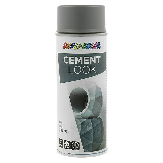 DUPLI-COLOR Zement Look Spray Laque à pulvériser gris foncé