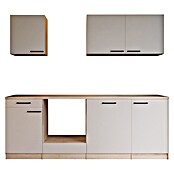 Respekta Merle Küchenleerblock (Breite: 220 cm, Kaschmir, Ohne Elektrogeräte) | BAUHAUS