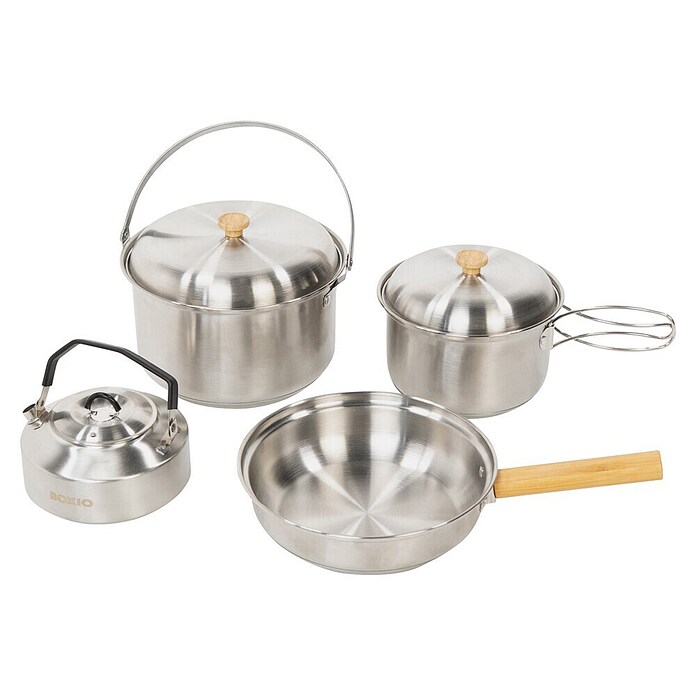 Boxio Topf Set Cookware (Edelstahl) | BAUHAUS