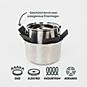 Boxio Gaskocher Cook Plus (40 x 30 x 27 cm, Edelstahl) | BAUHAUS