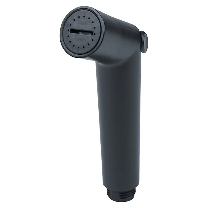 Boxio Handbrause Shower - Schwarz - Schwarzer Handbrause für Bidet mit Düse und Gewindeanschluss.