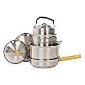 Boxio Topf Set Cookware (Edelstahl) | BAUHAUS