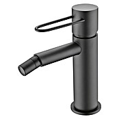 Imex Milos Grifo monomando de bidé (Negro, Mate)