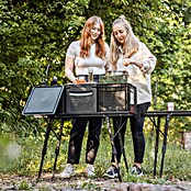 Boxio Campingtisch (L x B x H: 90 x 21 x 11,5 cm, Aluminium) | BAUHAUS