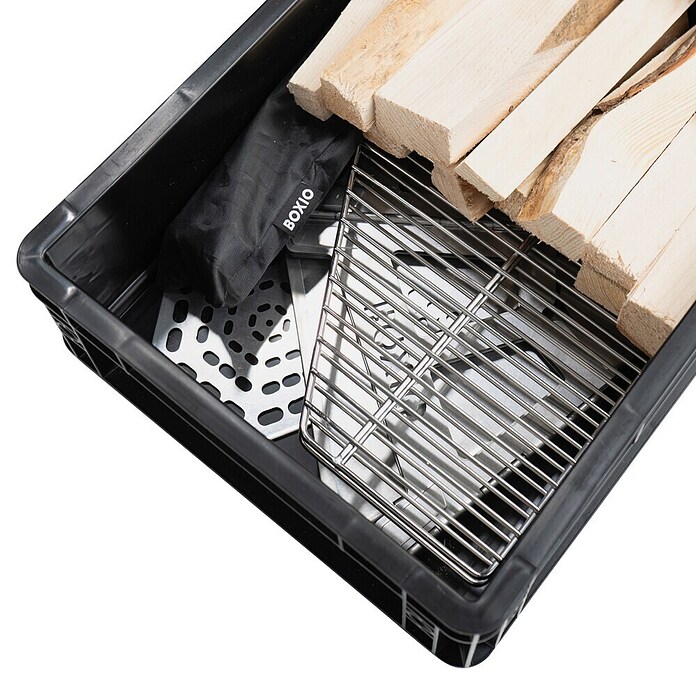 Boxio Feuerschale Fire Bundle (Edelstahl) | BAUHAUS