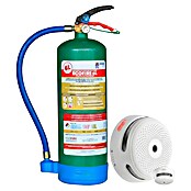 Simonrack Ecofire Extintor de incendios + detector de humos Basic (6 l) | BAUHAUS
