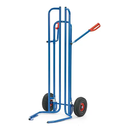 Fetra  Sackkarre Reifenkarre mit Spreizaufnahmen 575mm Schaufeltiefe Vollgummi-Bereifung