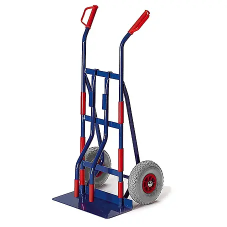 Rollcart  Sackkarre Gerätekarre Rohrhalme mit Schaufelbreite 550mm Luftbereifung