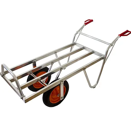 Pro-Bau-Tec  Sackkarre Aluminium Schweizer Karre mit pannensicheren PU-Rädern Tragkraft 200kg