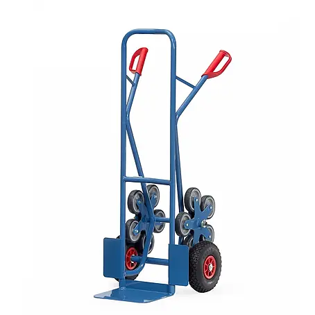 Fetra  Sackkarre Stahlrohr-Treppenkarre, mit fünfarmigen Radsternen, Schaufelbreite 320mm