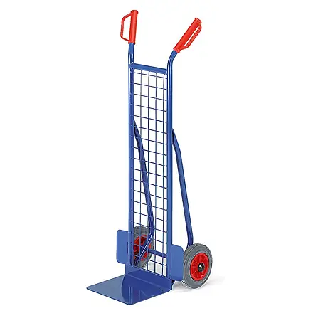 Rollcart  Sackkarre kleine Gitter-Stapelkarre aus Stahlrohr 300mm Schaufelbreite Luft