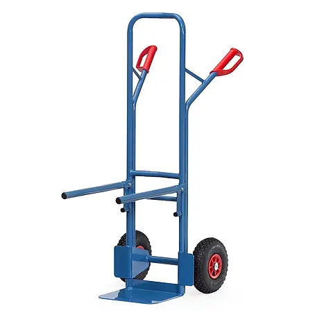 Fetra  Sackkarre Stuhlkarre 1300mm hoch Traggestell verschraubbar mit Luft-Bereifung