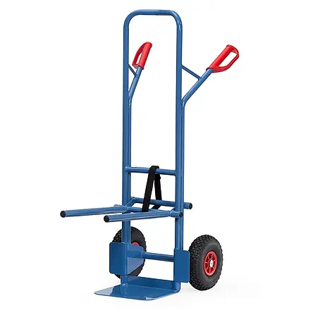 Fetra  Sackkarre Stuhlkarre 1300mm hoch Traggestell einhängbar mit Vollgumi-Bereifung