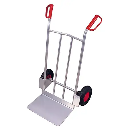 Variofit  Sackkarre VARIOfit Aluminiumkarre 200 Traglast mit großer Schaufel Luftbereifung
