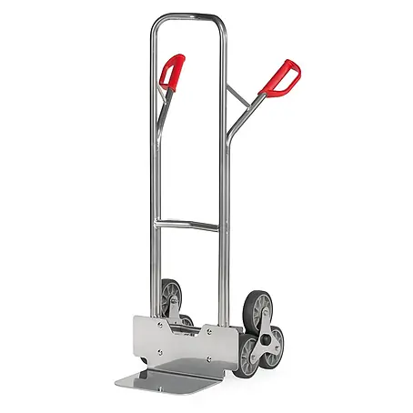 Fetra  Sackkarre Aluminium-Treppenkarre, mit dreiarmigen Radsternen, Schaufelbreite 320mm