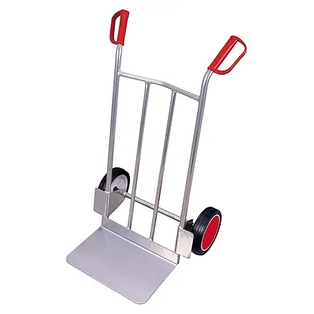 Variofit  Sackkarre VARIOfit Aluminiumkarre 200 Traglast mit großer Schaufel Vollgummibereifung