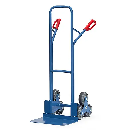 Fetra  Sackkarre Stahlrohr-Treppenkarre, mit dreiarmigen Radsternen, Schaufelbreite 480mm