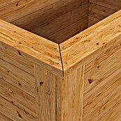 Westmann Hochbeet Lärche 100 (100 x 65 x 66 cm, Holz, Natur) | BAUHAUS