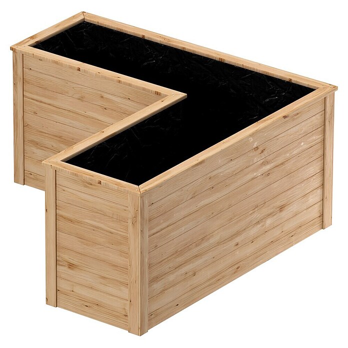 Westmann Hochbeet Klassik L (170,5 x 170,5 x 84 cm, Holz, Natur) | BAUHAUS