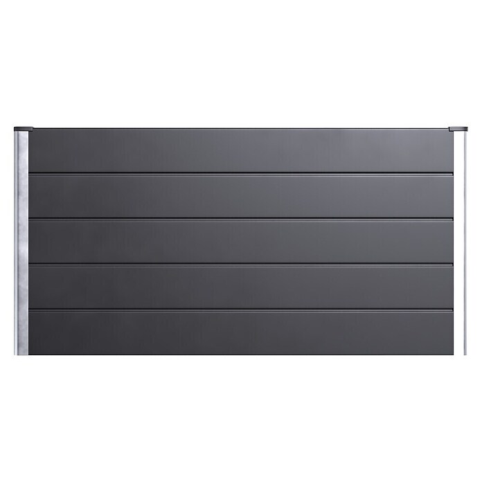 GroJa Solid Hochbeet (150 x 70 x 75 cm, Verbundwerkstoff, Anthrazit) | BAUHAUS
