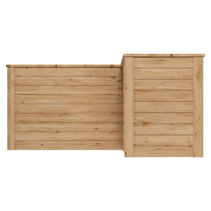 Westmann Hochbeet Klassik L (170,5 x 170,5 x 84 cm, Holz, Natur) | BAUHAUS