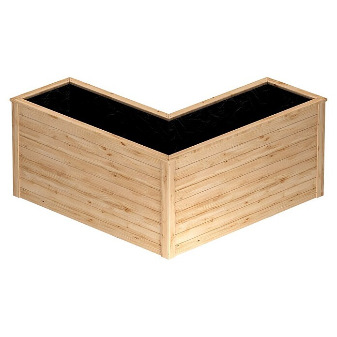Westmann Hochbeet Klassik L (170,5 x 170,5 x 84 cm, Holz, Natur) | BAUHAUS