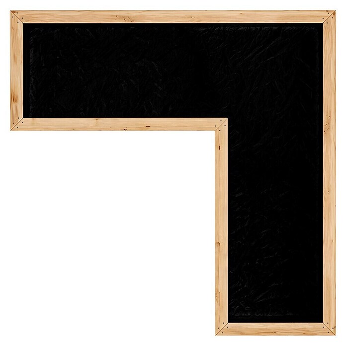 Westmann Hochbeet Klassik L (170,5 x 170,5 x 84 cm, Holz, Natur) | BAUHAUS